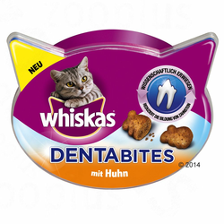 48g Whiskas Dentabites prigrizki za mačke, piščanec