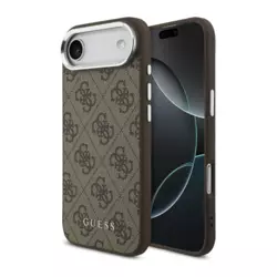 Maska Guess Hardcase 4G Classic Logo MagSafe za iPhone Air braon