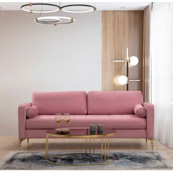 Atelier del Sofa Trosed Rome 90x70x215cm Roze
