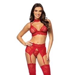 Beauty Night Velvet Sin Set Cherry S/M