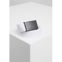 Canvas belts white/black
