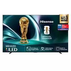 Hisense Televizor 100U7Q, 100, ULED, Mini LED, 4K, UHD, Smart TV