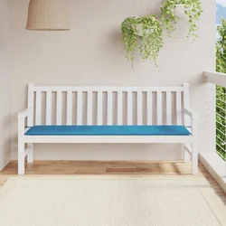 Jastuk za vrtnu klupu plavi 180 x 50 x 3 cm od tkanine Oxford