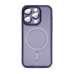 Maska za telefon MAGSAFE COLOR za Iphone 15 Pro, Ljubičasta