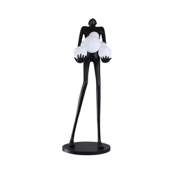 Immax 08808XL - Podna lampa SILUETTE 6xE27/25W/230V, visina 180 cm Human Ball