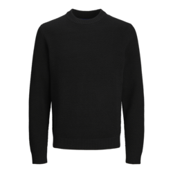 JACK & JONES  Muški džemper 12266391, Crni