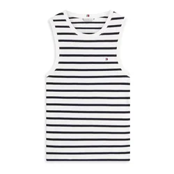 TOMMY HILFIGER Top CODY mornarska/bela