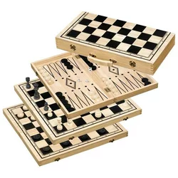 Šah & Backgammon & Dama Set