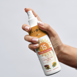Paeonia Mleko za sunčanje Spf15, 200 ml