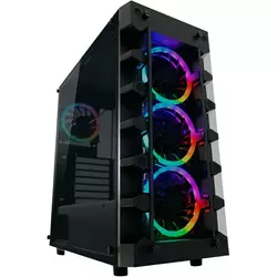 LC POWER 709B-ON Gaming kućište Tower, Solar_System_X, HD Audio 2xUSB3.0, 4xARGB 120mm