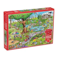 Cobble Hill Puzzle DoodleTown: tipični golf 1000 kosov