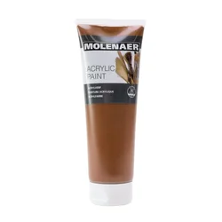 Akrilna barva Molenaer 250 ml - rjava