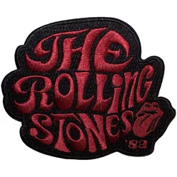The Rolling Stones Swirl Logo 82 Iron-On Patch
