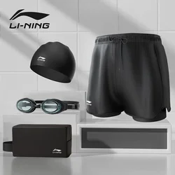Li-Ning Muški set za plivanje, 3 dela, Crni