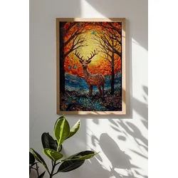 Uokvirena slika Wallity Mscartmdl4, 33x48 cm