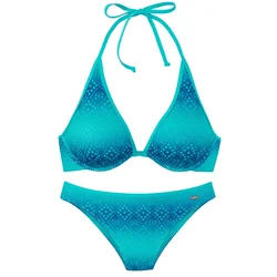 BUFFALO Bikini voda/temno modra
