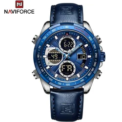 Ure NAVIFORCE MI - 38644 - Modra / Srebrna KP38644