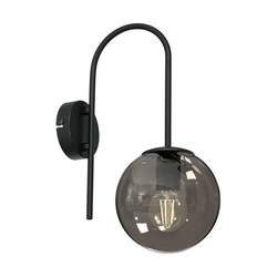 Zidna lampa CAMBRIDGE 1xE14/60W/230V crna
