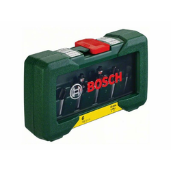 BOSCH zeleni alat 6-delni set TC glodala (6 mm prihvat) 2607019464