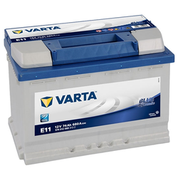 VARTA akumulator 12V 74AH+D E11 BLUE