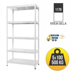 Metalna polica Drumy 180x100x40 5x100kg