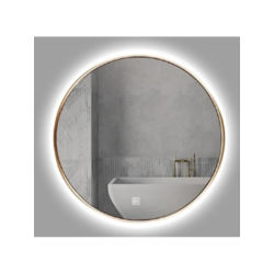 Ceramica Lux CL31 Ogledalo, fi70, Alu-ram, Zlatno