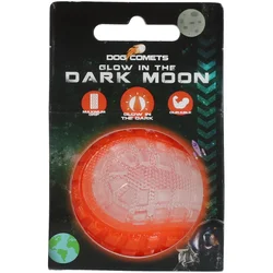 Dog Comets Glow In The Dark Moon Ball - Orange - S