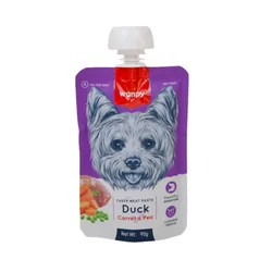 Wanpy Pasta for Dogd - Duck, carrot & pea 90g