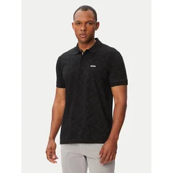 BOSS Polo majica Swing 50564801 Črna Regular Fit