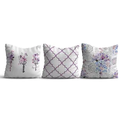 Opviq Set 3 jastučnice 43x43cm Šareni