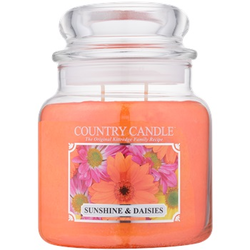 Kringle Candle Country Candle Sunshine & Daisies dišeča sveča  453 g