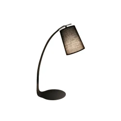 Klausen 108008 - Stona lampa GALLANT 1xE27/11W/230V crna/smeđa