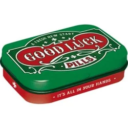 Nostalgic-Art Metalna kutijica za bombone Good Luck Pills