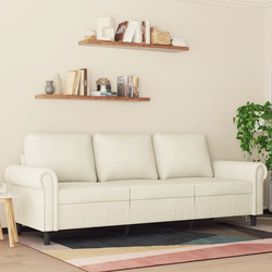 VIDAXL Trosed krem 180 cm žamet