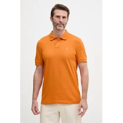 BOSS Orange polo majica moška bombažna z elastanom Passenger
