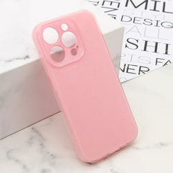 Maska GLOW SHINING za iPhone 15 Pro/ svetlo roza