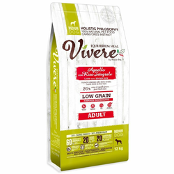 VIVERE Suva hrana za odrasle pse medium, Jagnjetina, 12kg
