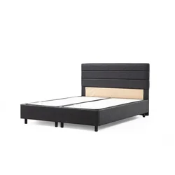 Hanah Home Osnova za krevet sa uzglavljem Motya, 160x110x200 cm, Antracit