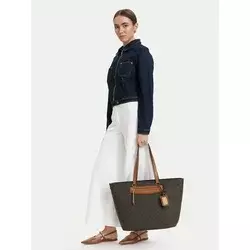 MICHAEL Michael Kors Nakupovalna torba  konjak / temno rjava