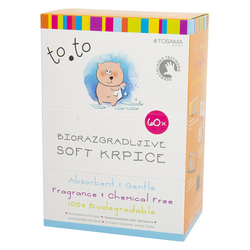 Tosama To.To biorazgradive soft krpice 60 kom