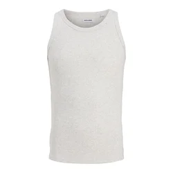 JACK & JONES Majica pegasto bela
