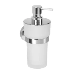SAPHO LARISSA Dozator za milo 250ml, matirano steklo, kromirana eleganca