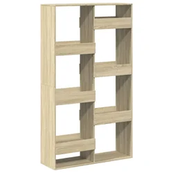 Sobna pregrada boja hrasta 100 x 33 x 175 cm konstruirano drvo