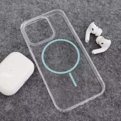 Maska Mag Case Clear Slim za iPhone 16 Pro Max plava
