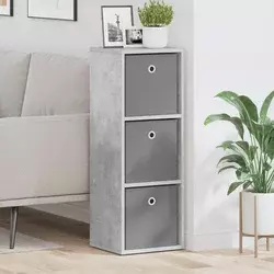 Kreveta s ladicama Betonski sivi 30,5 x 27 x 84,5 cm