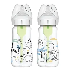 Dr.BrownS Plastična Options+ Bočica Sa Dizajnom Dinosaurusa 270ml - 2kom