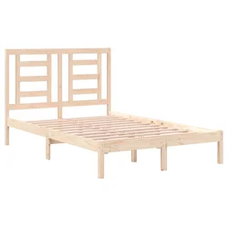 Posteljni okvir iz trdnega lesa 120x190 cm