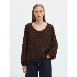 SELECTED Bluza SLWMYLA rjava