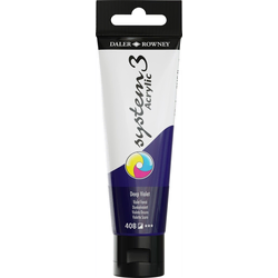 Daler Rowney System3 Akrilna barva Deep Violet 59 ml 1 kos