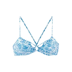 VENICE BEACH Bikini zgornji del modra/bela